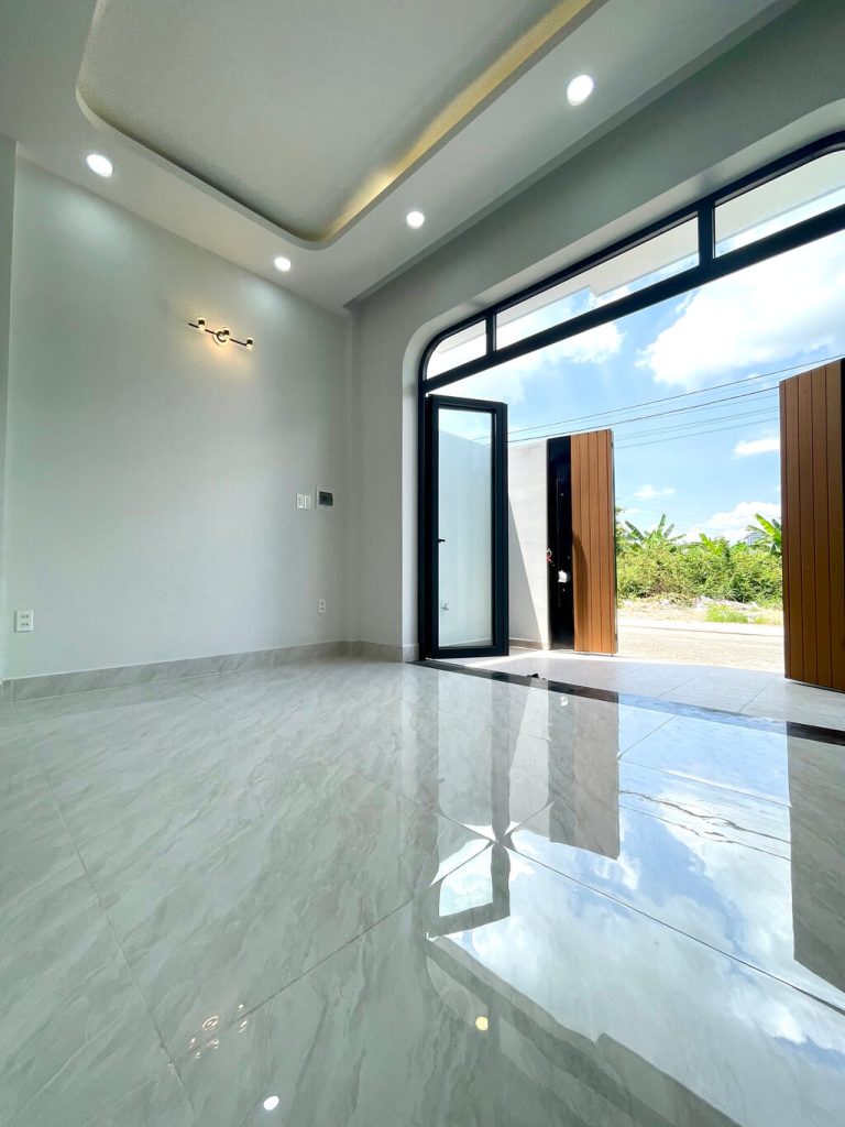 Phòng khách nhà Phú Hữu Quận 9