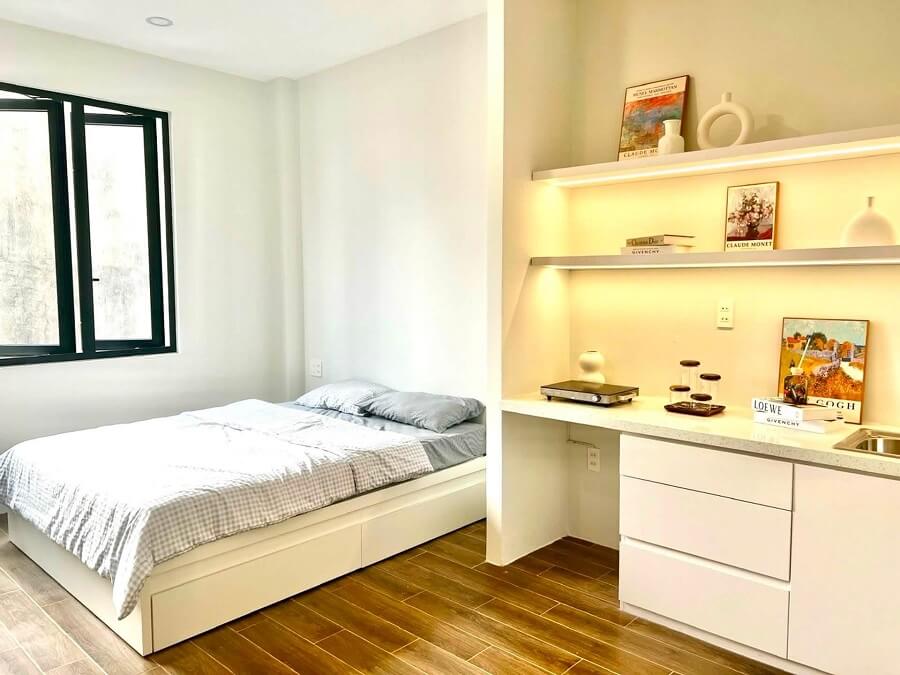 Nhà có tổng cộng 4PN5WC, phòng thờ