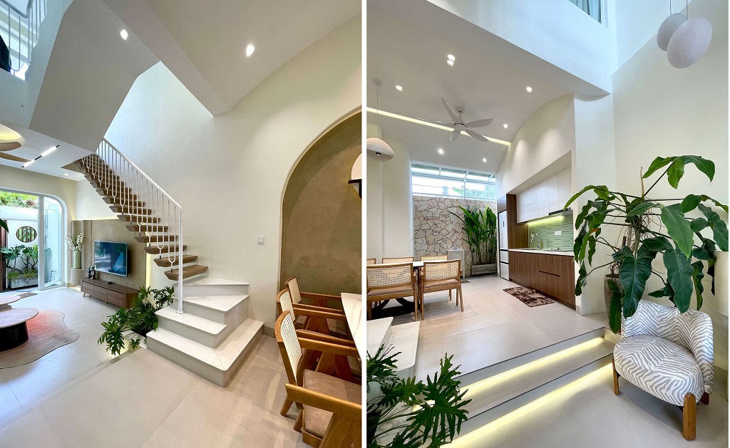 Phòng khách nhà Quận 9 gần Vinhomes Grand Park