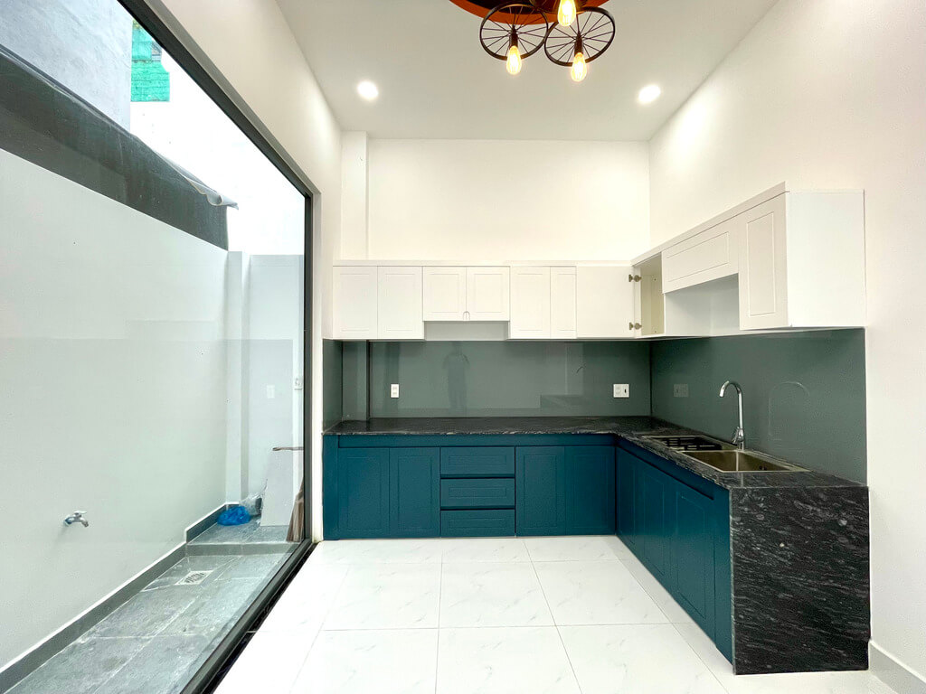 Khu vực phòng bếp rộng và thoáng